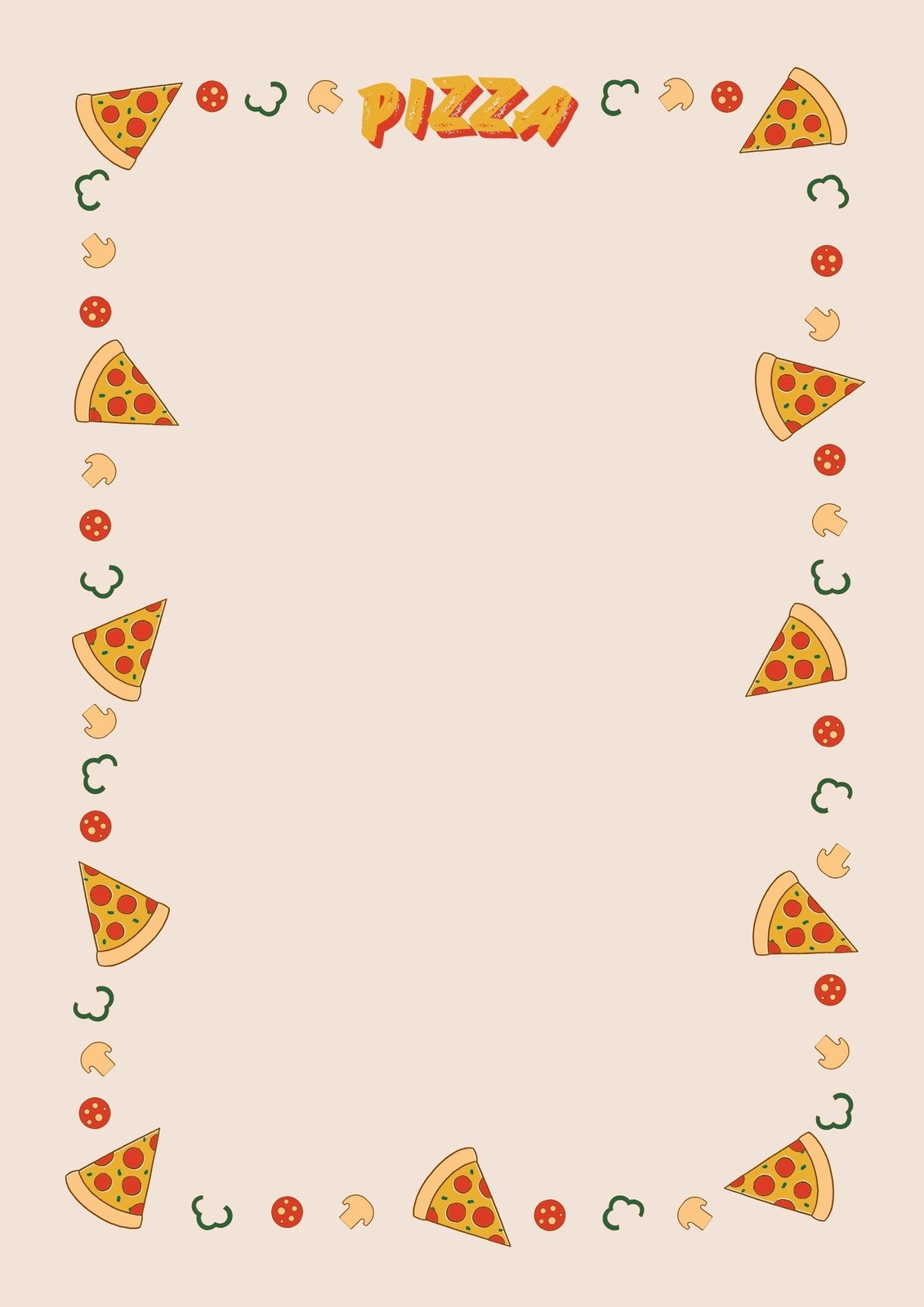 Free And Customizable Pizza Party Templates Canva