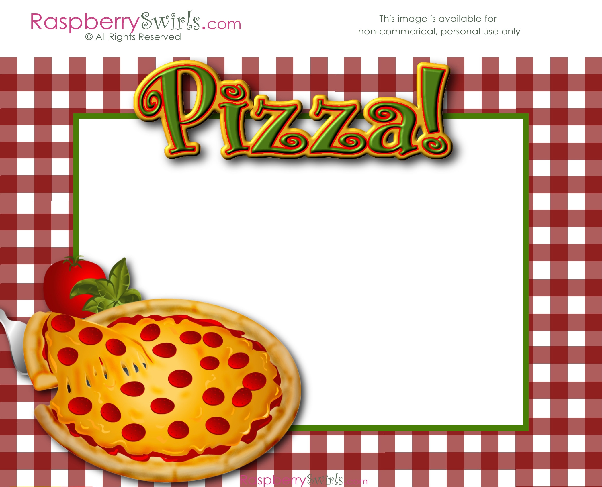 Free Pizza Party Printable Candy Wrappers Invitations And More Raspberry Swirls