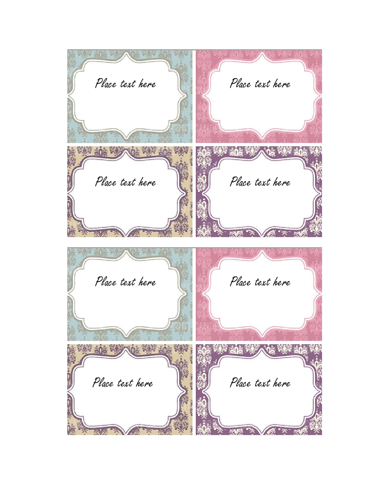 Free Printable Gift Tags Printable Party Favors
