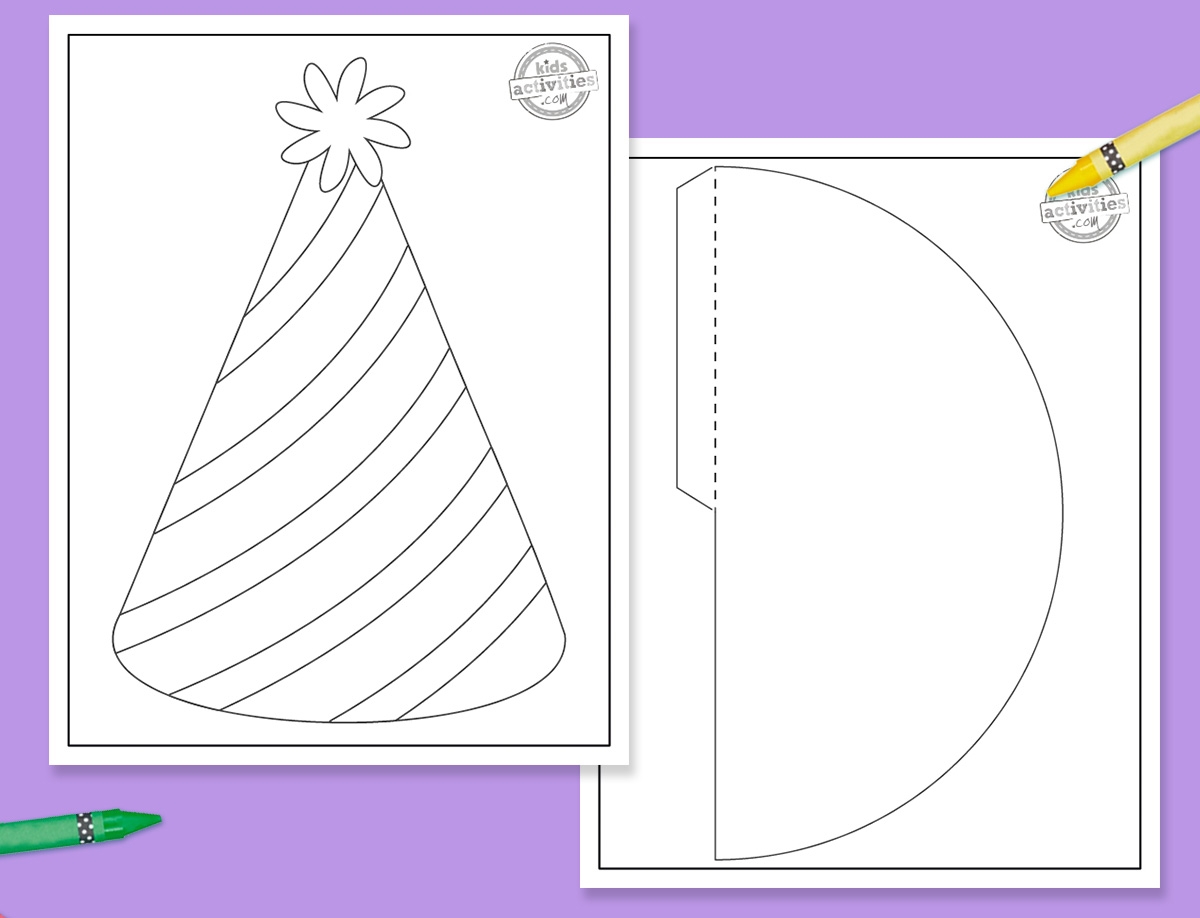 Party Hat Template To Make Your Own Party Hat Kids Activities Blog